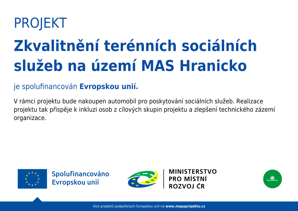 Projekt - Strom života - podpora pečujících osob