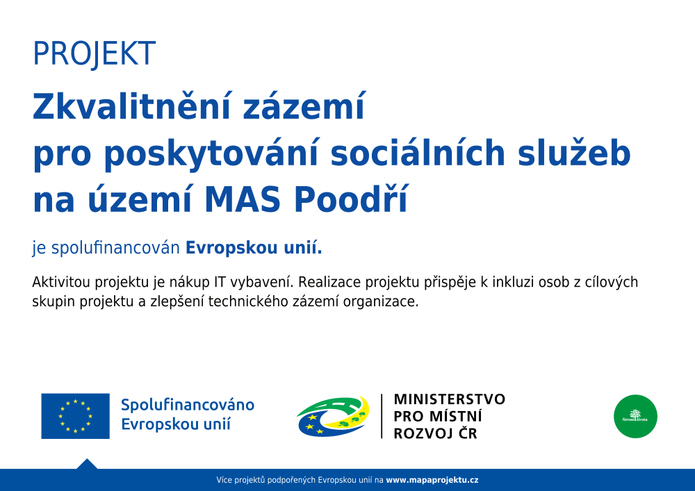 Projekt - Strom života - podpora pečujících osob