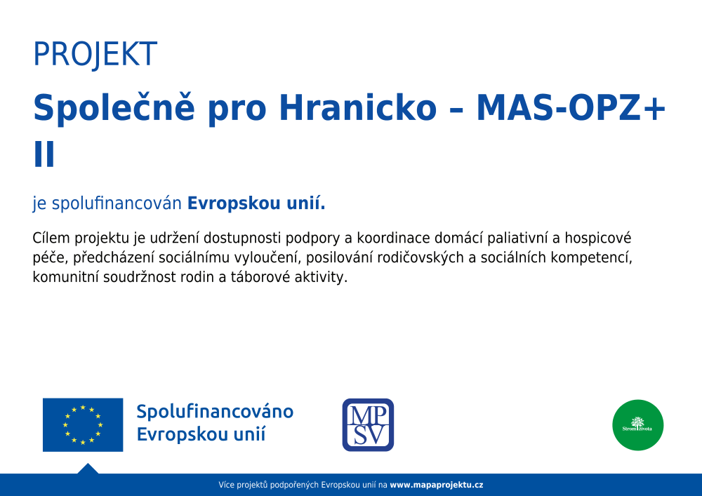 Společně pro Hranicko - MAS-OPZ+ II