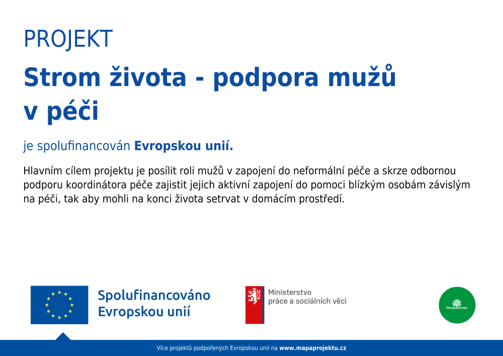 Strom života - podpora mužů v péči
